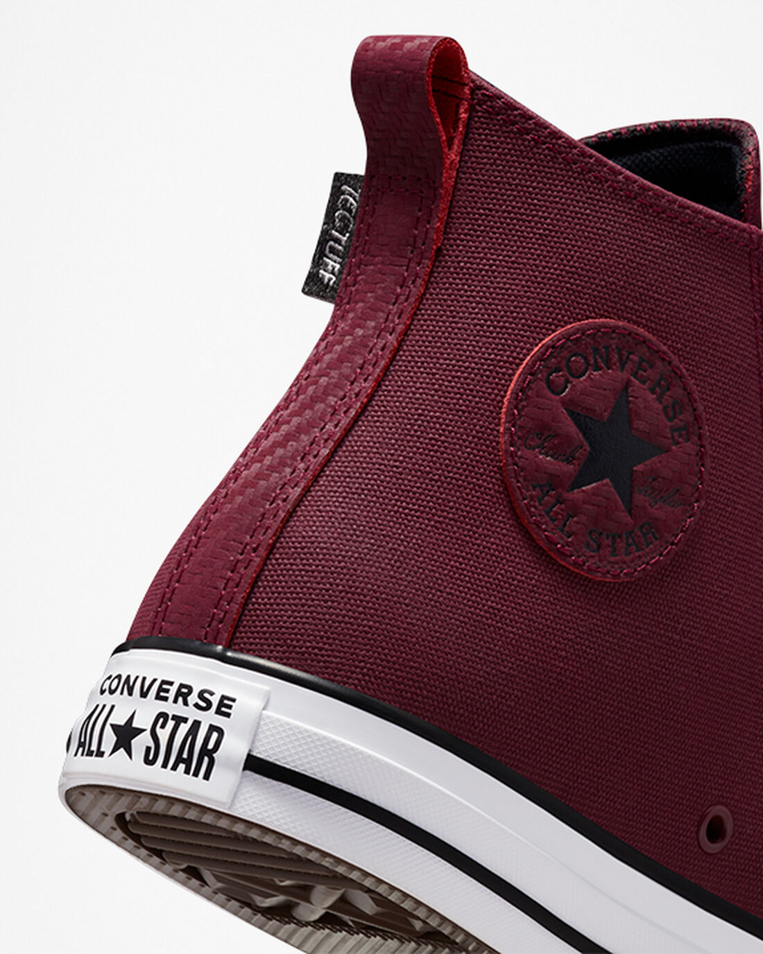 Converse Chuck Taylor All Star TecTuff Höga Sneakers Dam MörkRöda/Vita/Svarta | Sverige-50826