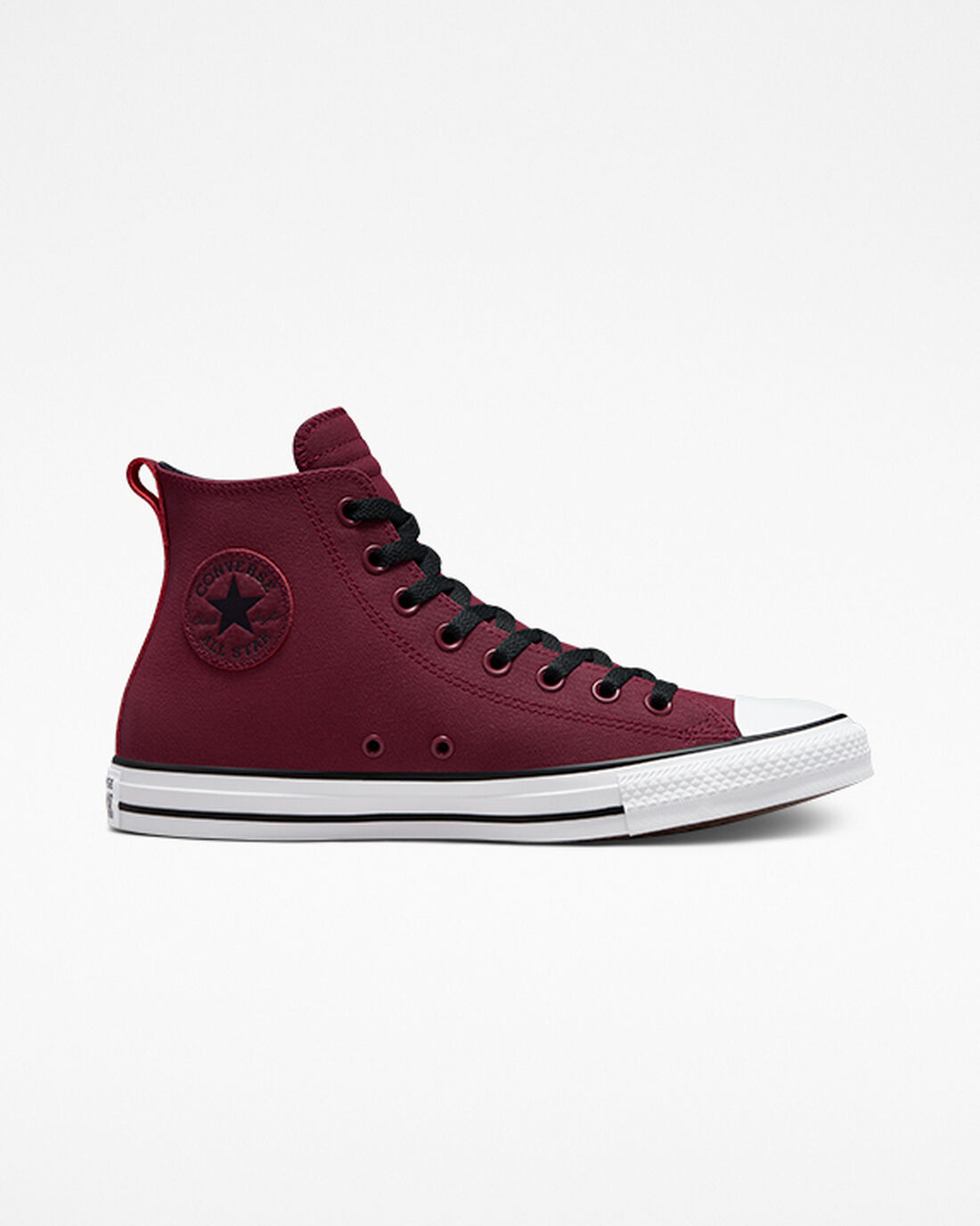 Converse Chuck Taylor All Star TecTuff Höga Sneakers Dam MörkRöda/Vita/Svarta | Sverige-50826