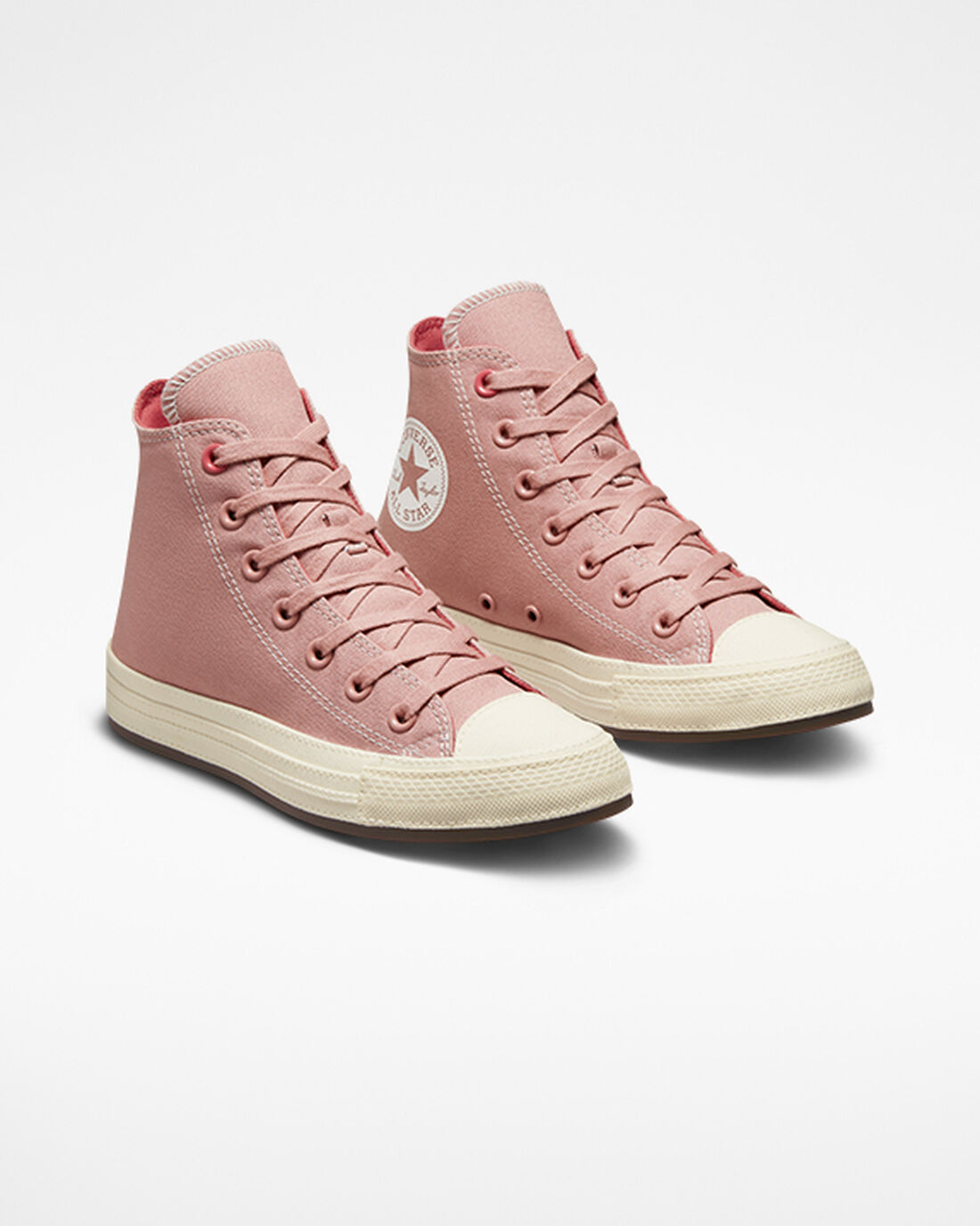 Converse Chuck Taylor All Star Tonal Canvas Höga Sneakers Dam Rosa | Sverige-03561