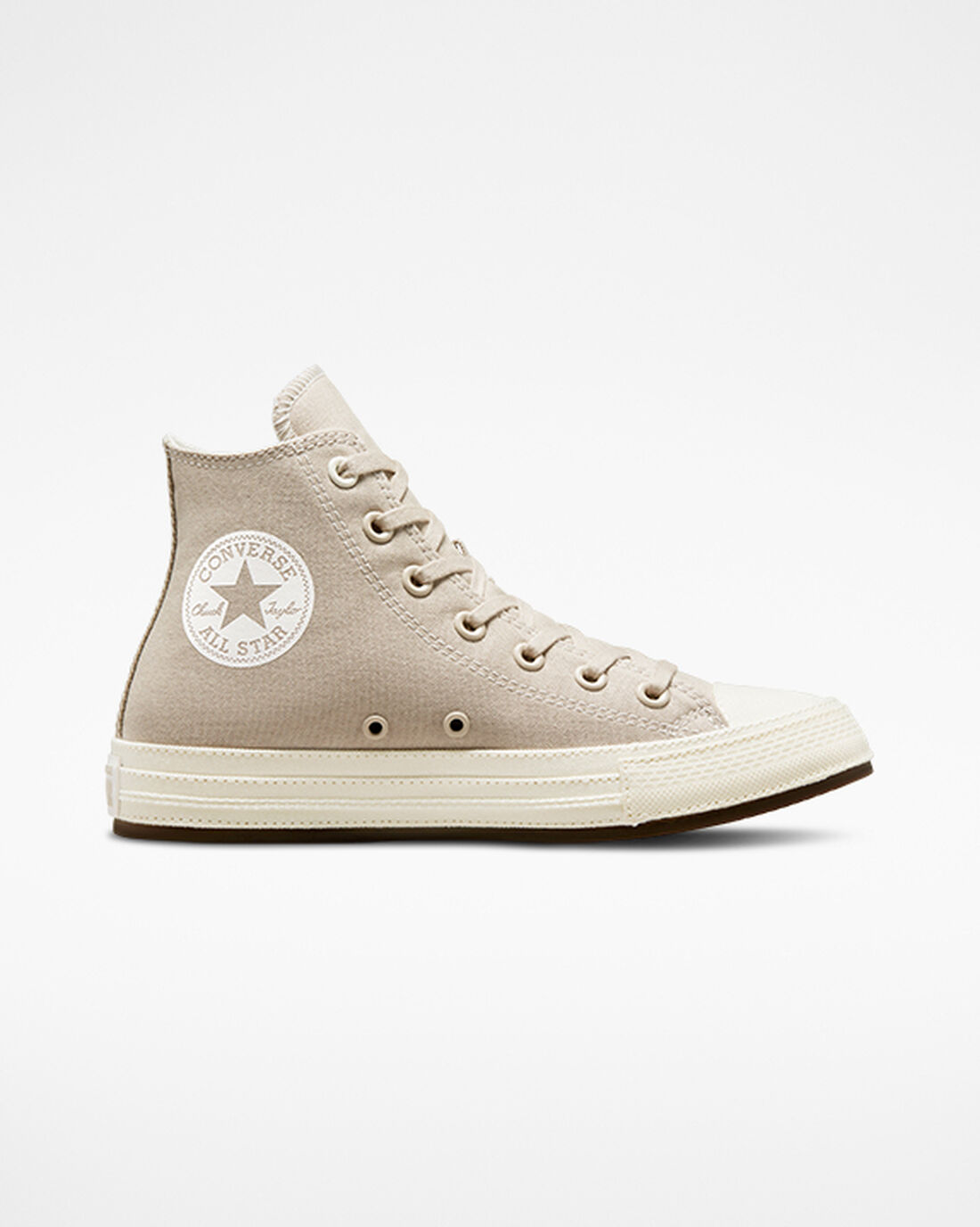 Converse Chuck Taylor All Star Tonal Canvas Höga Sneakers Dam Grå | Sverige-10457