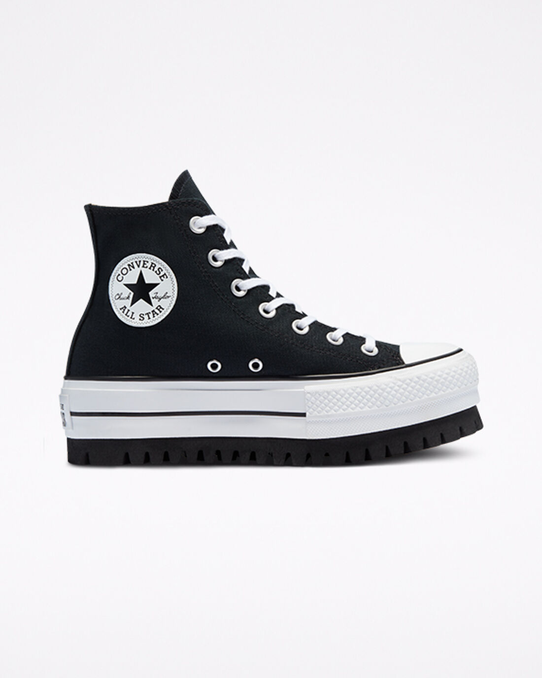 Converse Chuck Taylor All Star Trek Höga Sneakers Herr Svarta | Sverige-19435