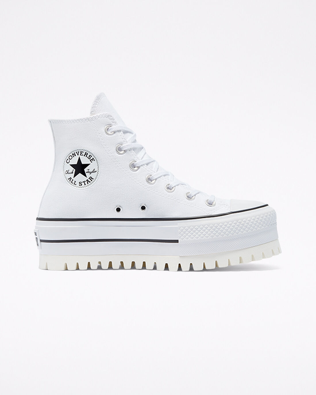 Converse Chuck Taylor All Star Trek Höga Sneakers Herr Vita | Sverige-38604