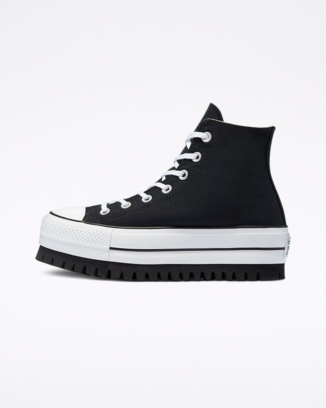 Converse Chuck Taylor All Star Trek Platform Skor Dam Svarta | Sverige-08421