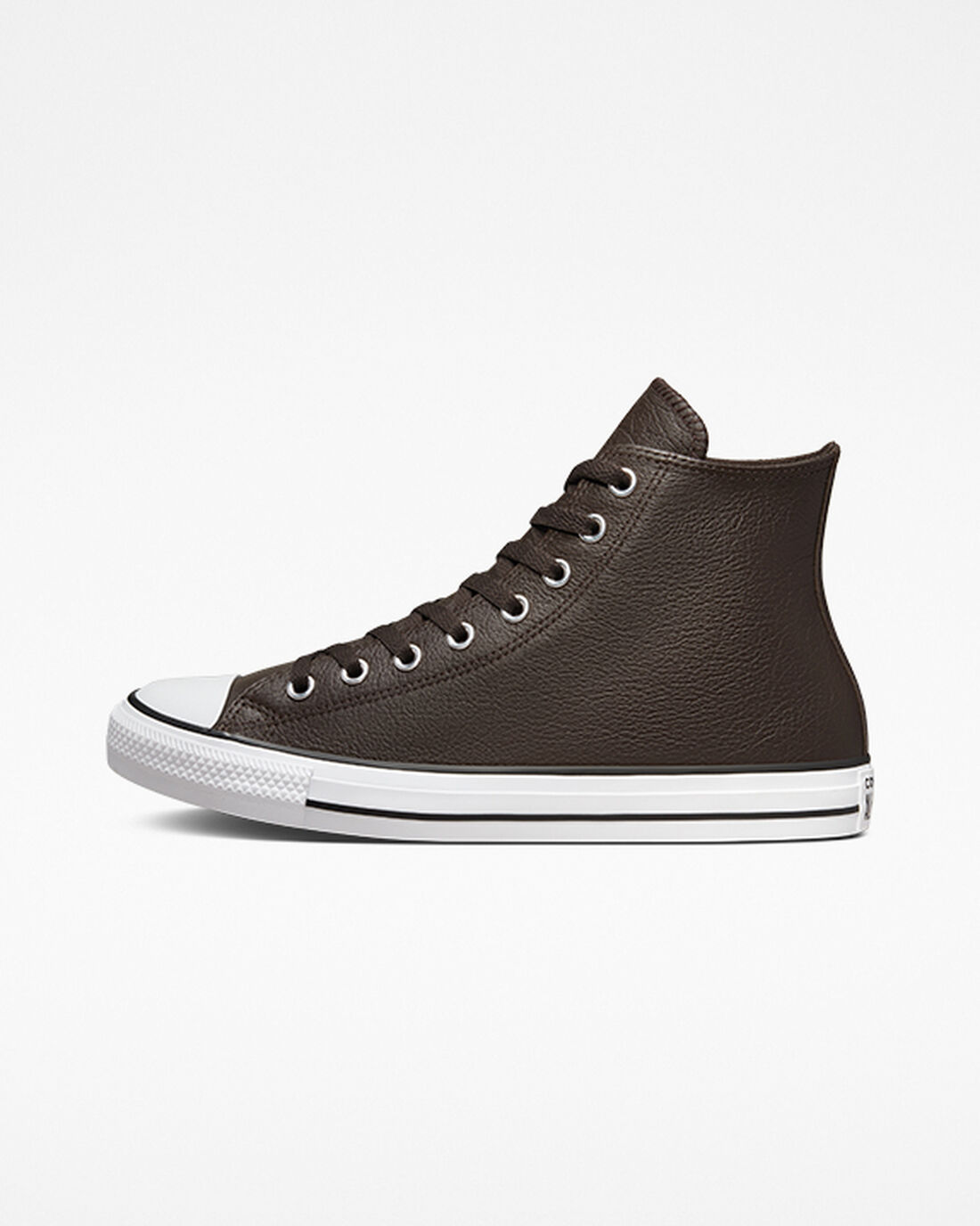 Converse Chuck Taylor All Star Tumbled Leather Höga Sneakers Herr Bruna/Vita/Svarta | Sverige-18543