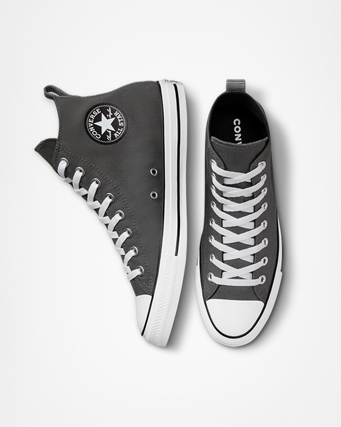 Converse Chuck Taylor All Star Workwear Höga Sneakers Dam Grå/Svarta | Sverige-25143