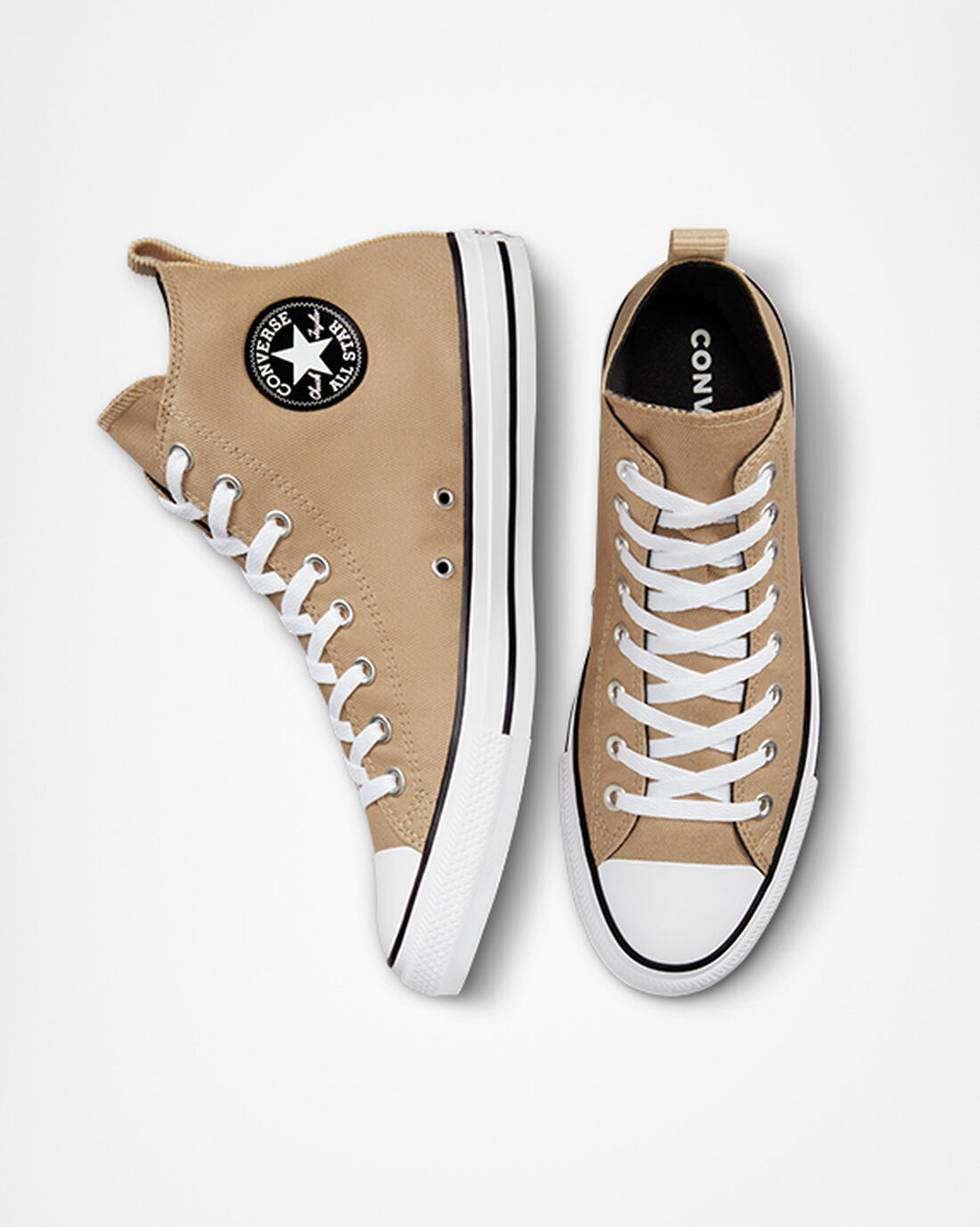 Converse Chuck Taylor All Star Workwear Höga Sneakers Dam Khaki/Svarta | Sverige-74612