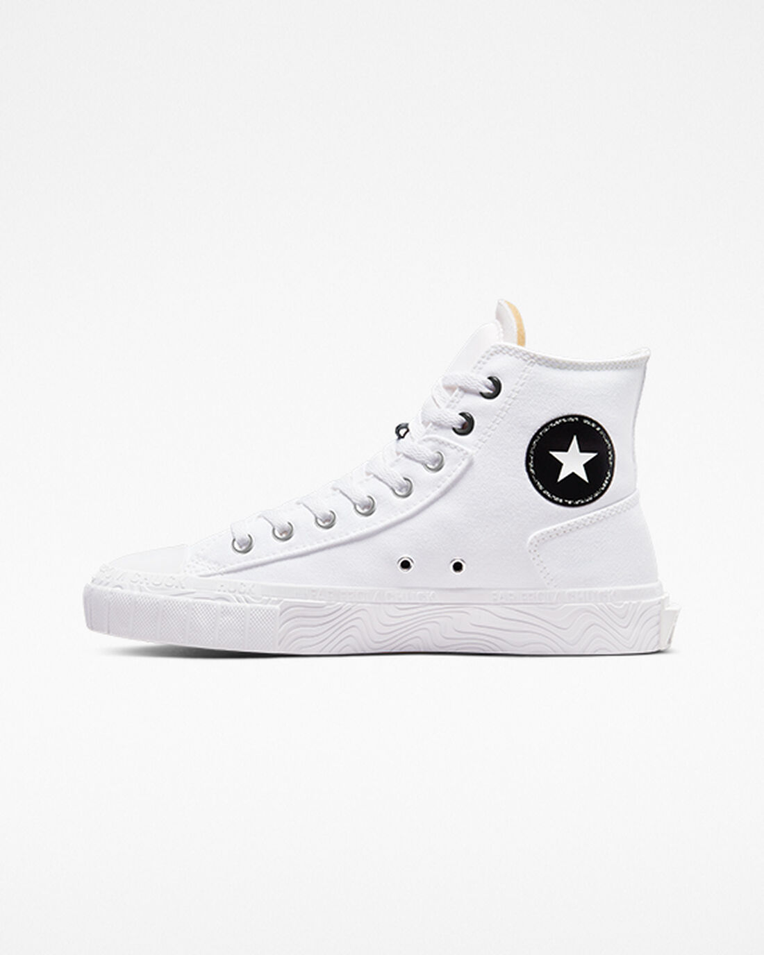 Converse Chuck Taylor Alt Star Canvas Höga Sneakers Dam Vita/Svarta/Vita | Sverige-35268