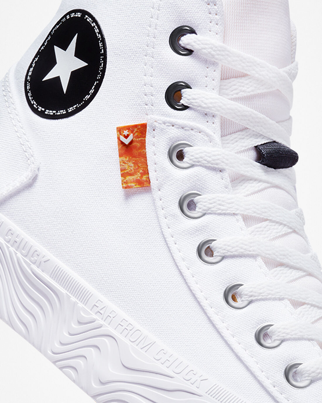 Converse Chuck Taylor Alt Star Canvas Höga Sneakers Dam Vita/Svarta/Vita | Sverige-35268