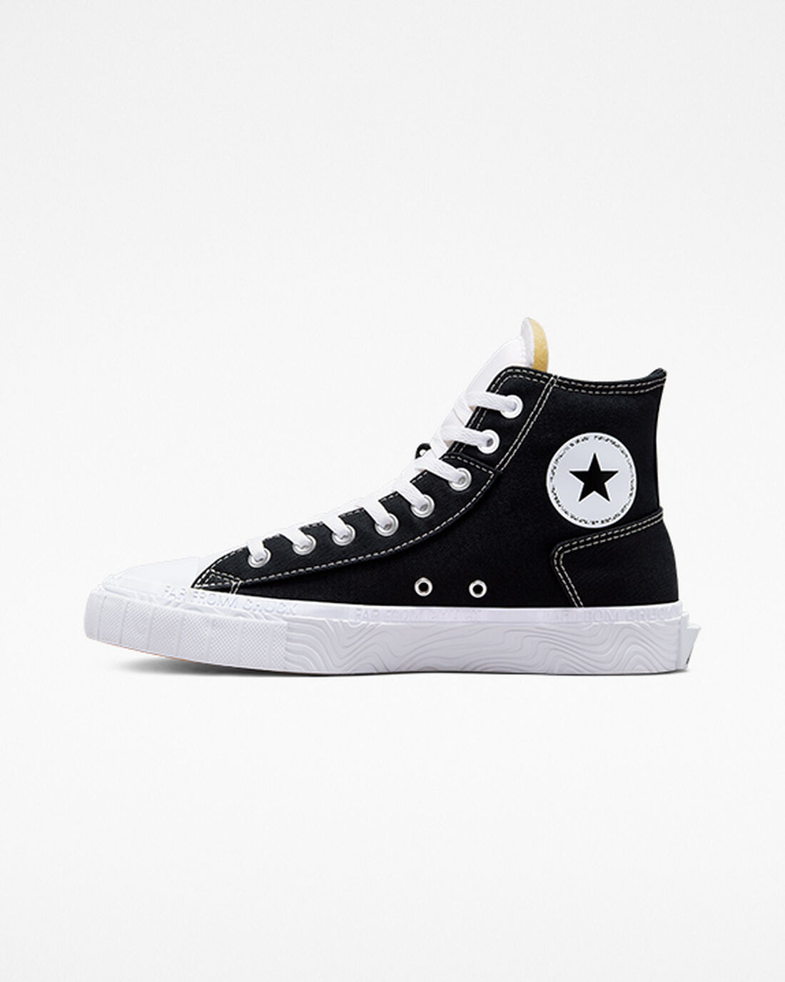 Converse Chuck Taylor Alt Star Canvas Höga Sneakers Dam Svarta/Vita | Sverige-36901