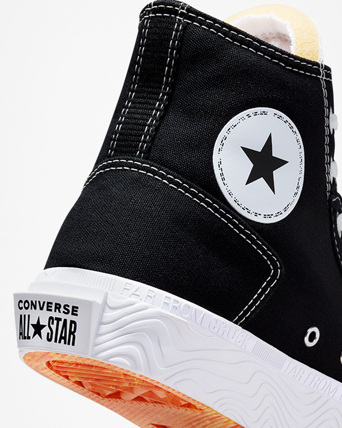 Converse Chuck Taylor Alt Star Canvas Höga Sneakers Dam Svarta/Vita | Sverige-36901