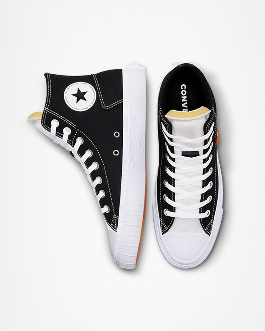 Converse Chuck Taylor Alt Star Canvas Höga Sneakers Dam Svarta/Vita | Sverige-36901