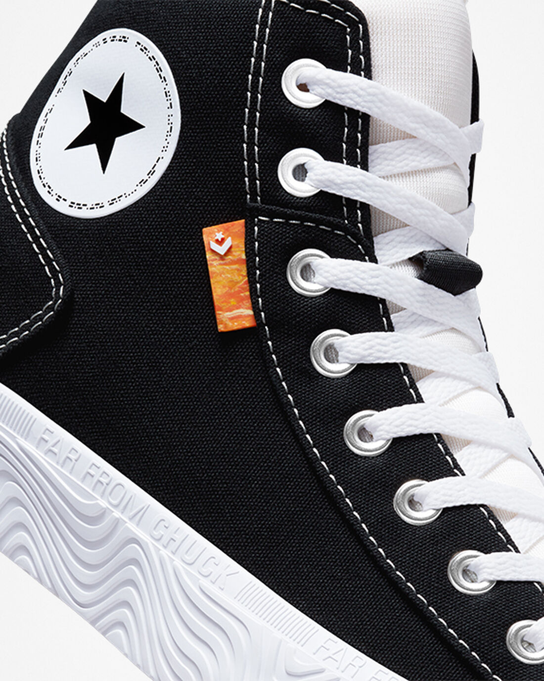 Converse Chuck Taylor Alt Star Canvas Höga Sneakers Herr Svarta/Vita | Sverige-58901