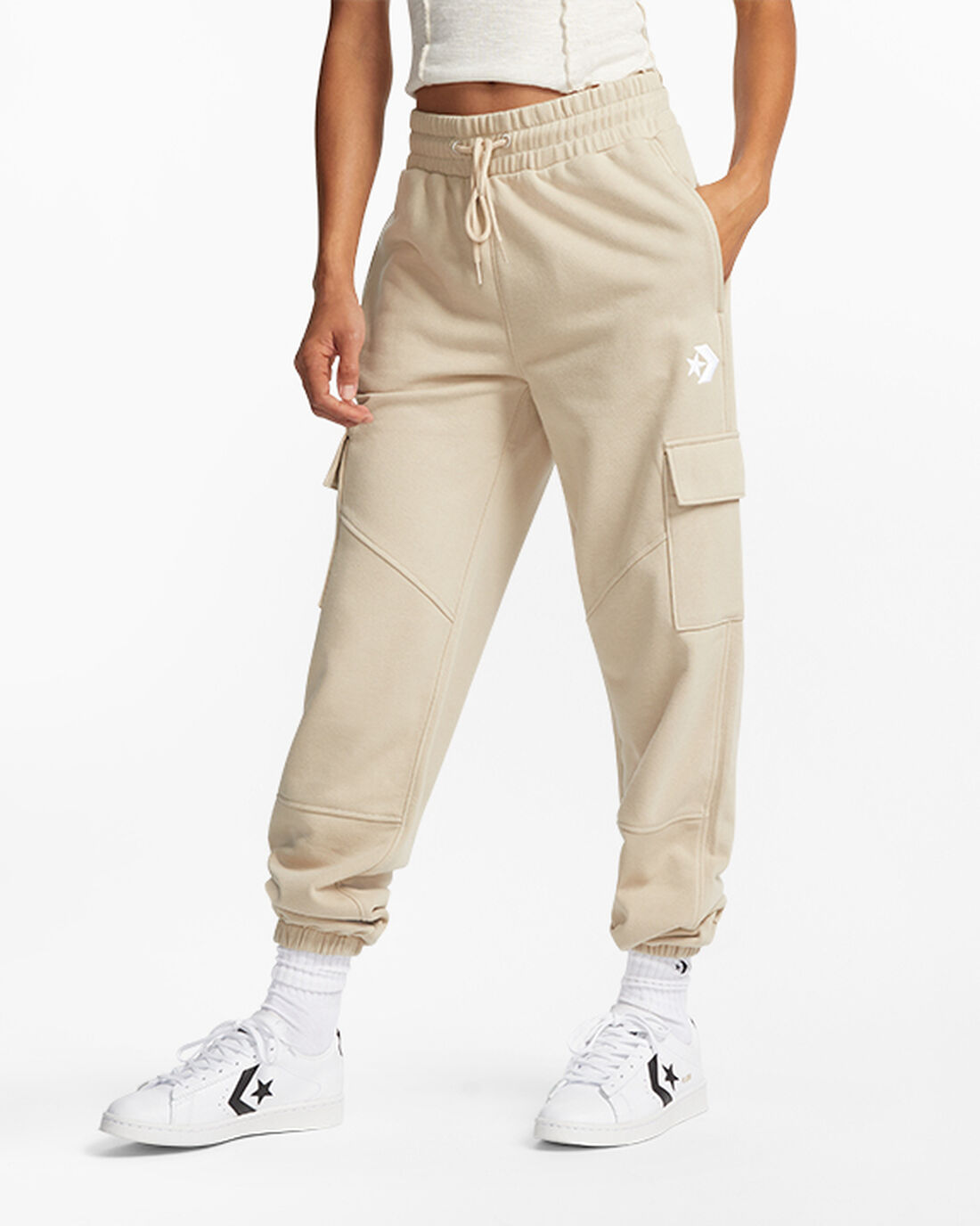 Converse Classic Fit Cargo Jogger Byxor Dam Grå | Sverige-86457