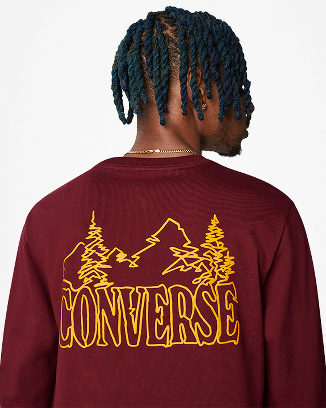 Converse Counter Climate Long Sleeve T-shirt Herr MörkRöda | Sverige-62170