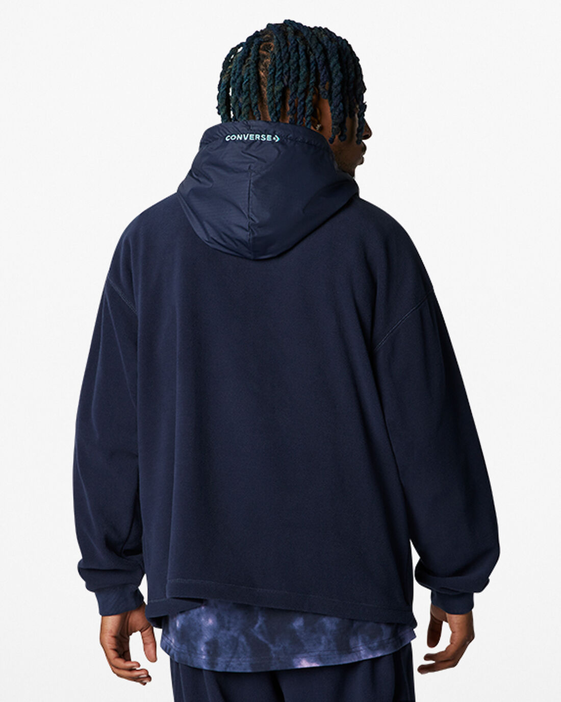 Converse Counter Climate Pullover Hoodie Herr Obsidian | Sverige-71583