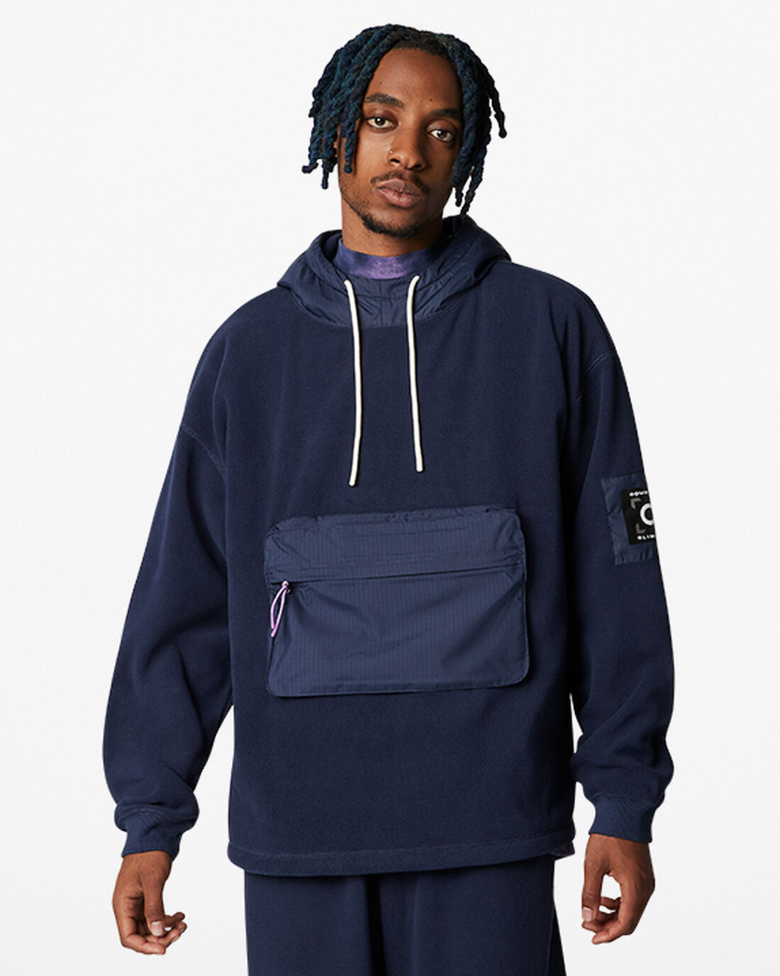 Converse Counter Climate Pullover Hoodie Herr Obsidian | Sverige-71583