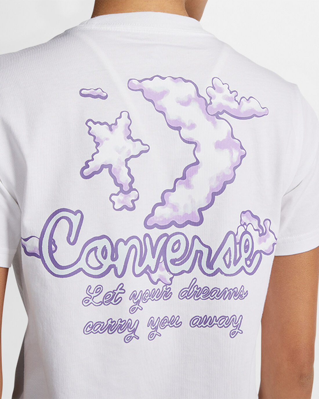 Converse Dreamer Graphic T-shirt Dam Vita | Sverige-51637