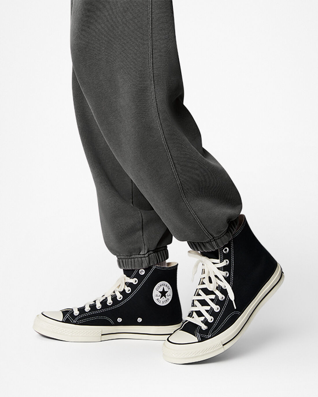 Converse Go-To Chuck Taylor Sneaker Patch Loose Fit Mjukisbyxor Herr Svarta | Sverige-02431