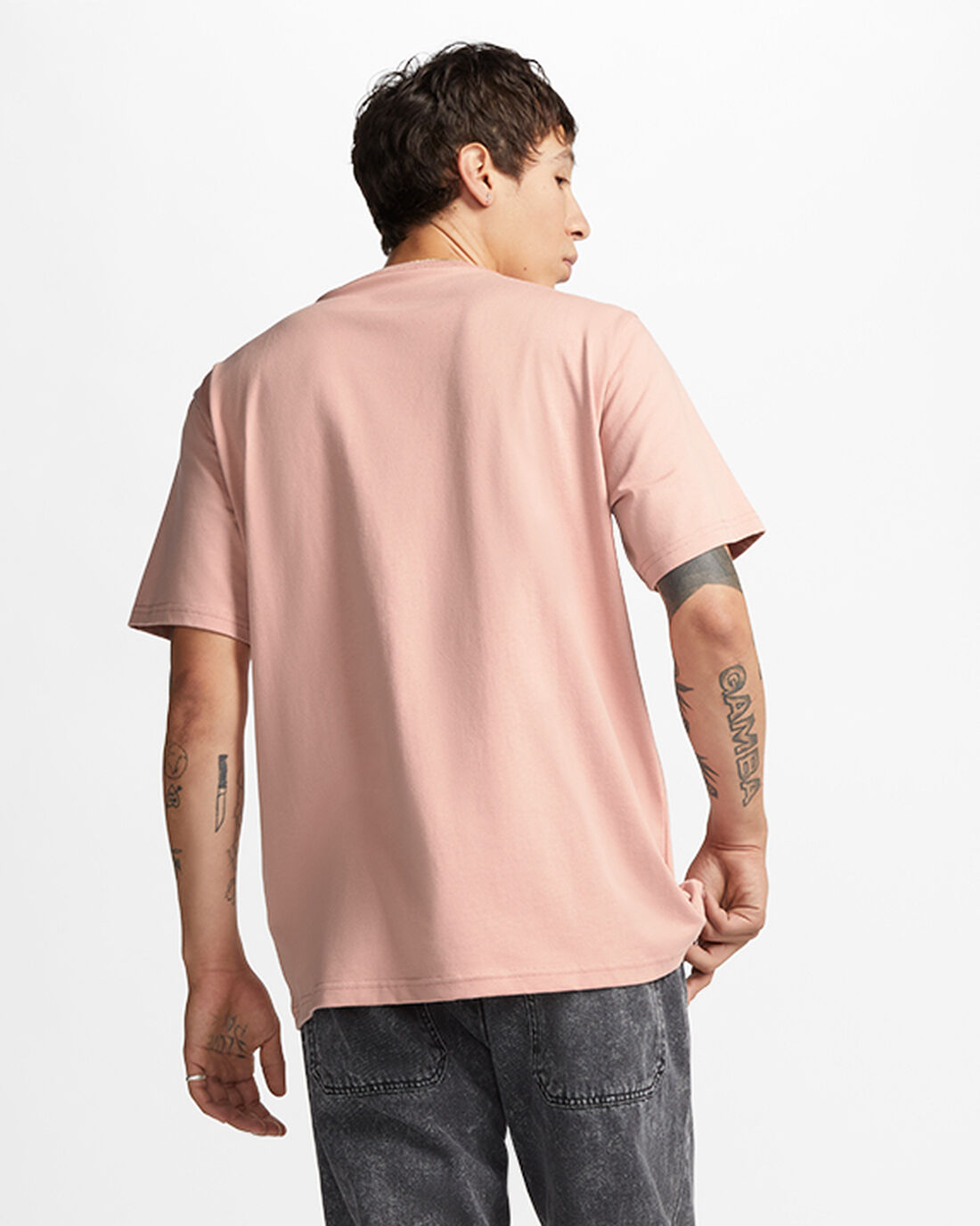 Converse Go-To Embroidered Star Chevron Standard Fit T-shirt Dam Rosa | Sverige-92714