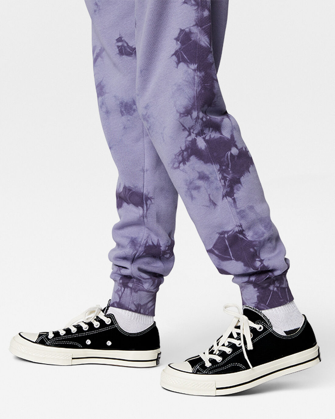 Converse Go-To Star Chevron Washed Standard Fit Mjukisbyxor Dam Lila | Sverige-18972