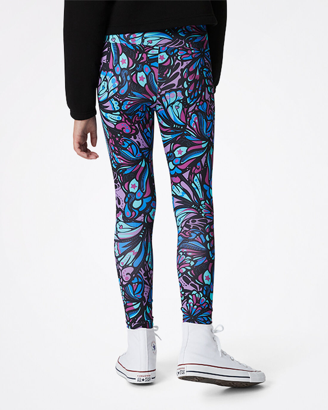 Converse High-Rise Kaleidoscope Legging Byxor Tjej Lila | Sverige-67908