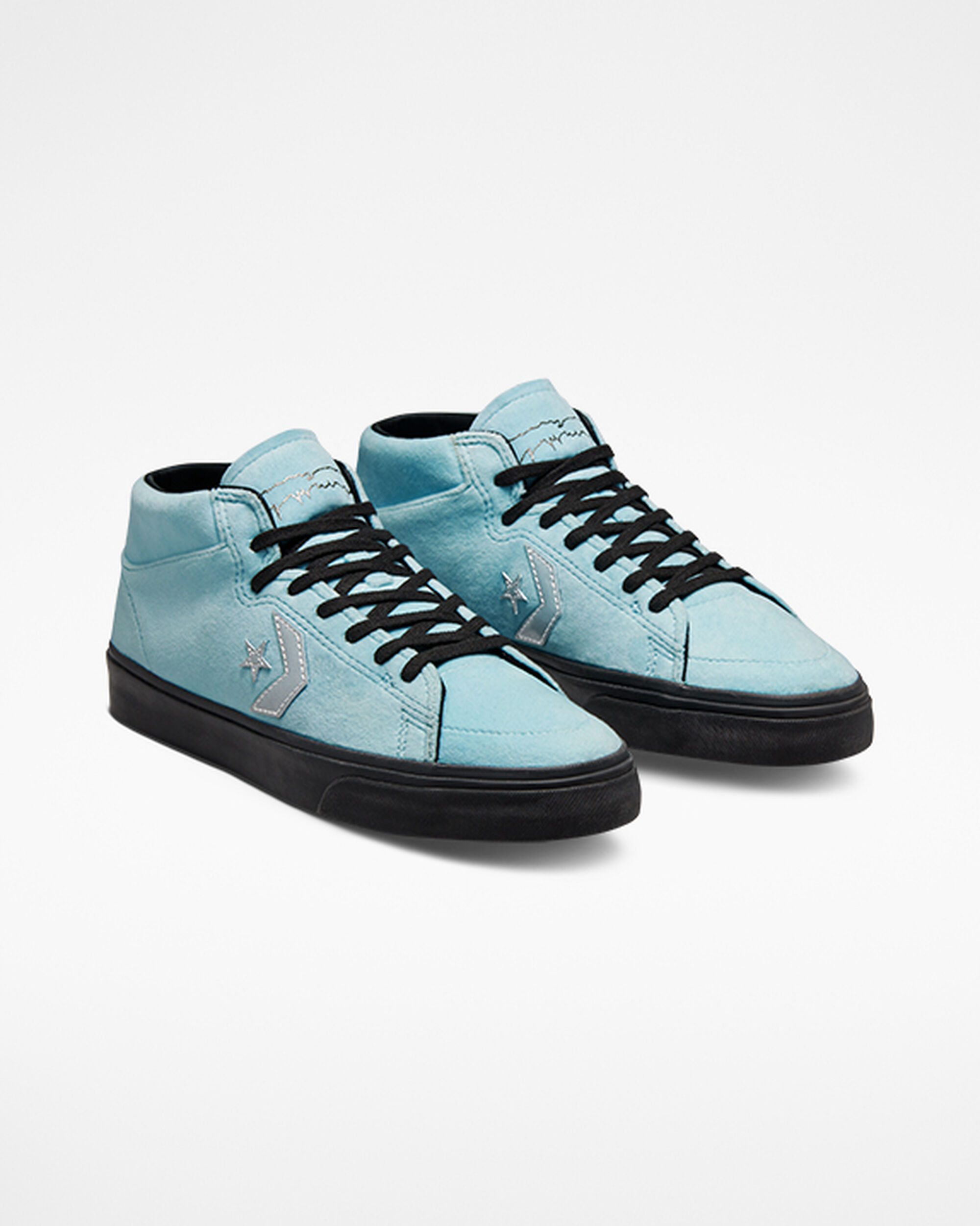 Converse Louie Lopez Pro Mid x FA Skateskor Dam Blå/Svarta | Sverige-15379