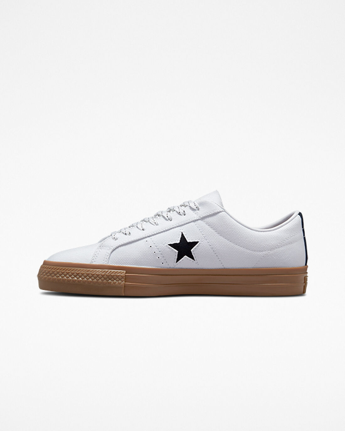 Converse One Star Pro Cordura Canvas Skateskor Herr Vita/Svarta | Sverige-01496