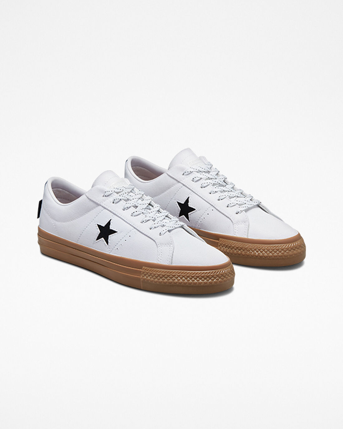 Converse One Star Pro Cordura Canvas Skateskor Herr Vita/Svarta | Sverige-01496