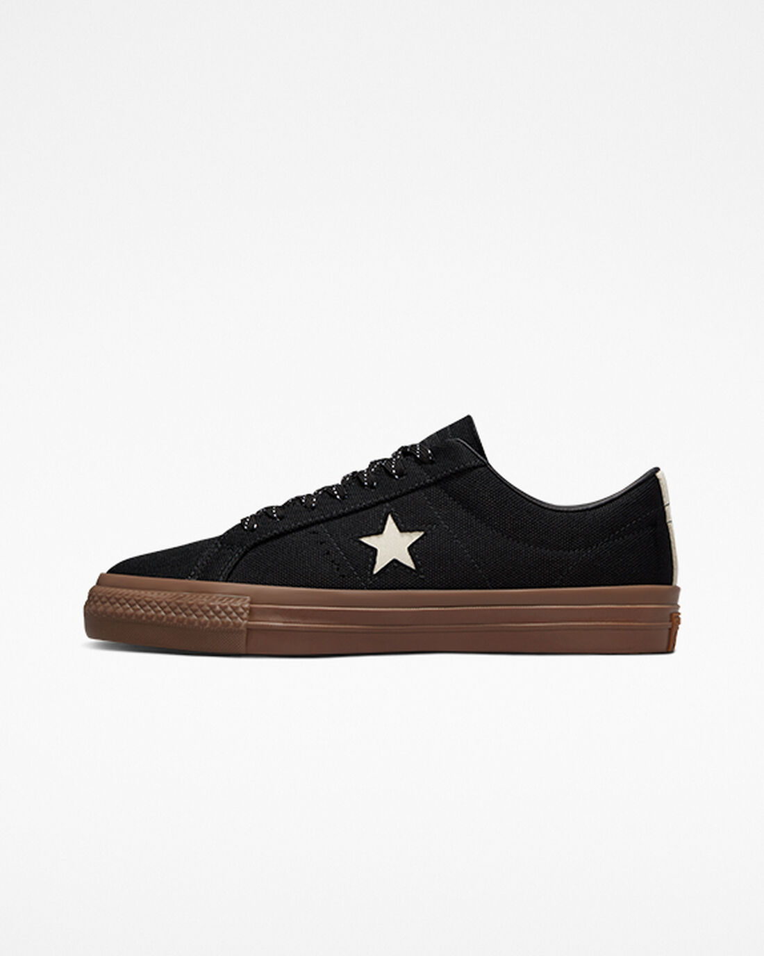 Converse One Star Pro Cordura Canvas Skateskor Herr Svarta/Vita | Sverige-47835