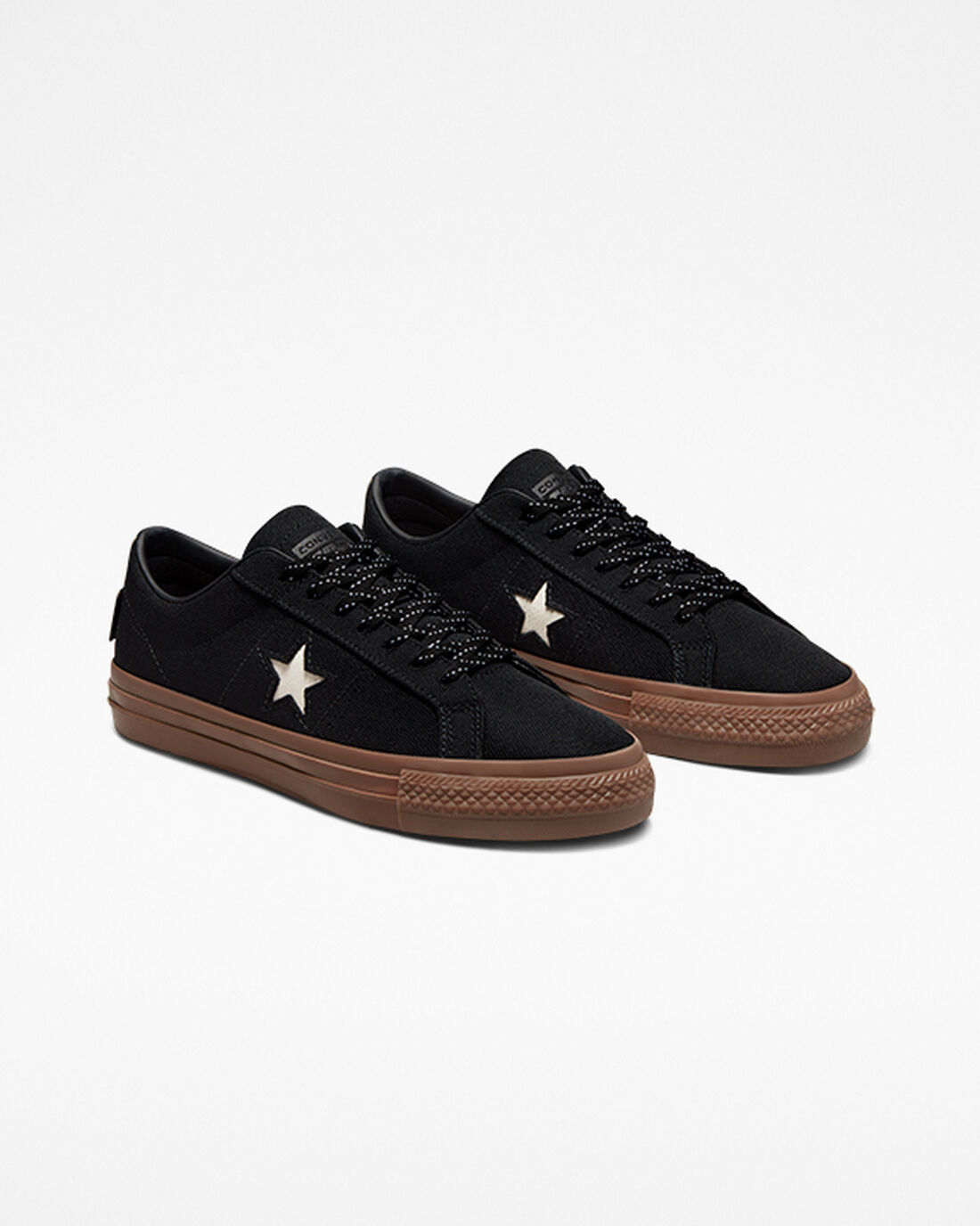 Converse One Star Pro Cordura Canvas Skateskor Herr Svarta/Vita | Sverige-47835