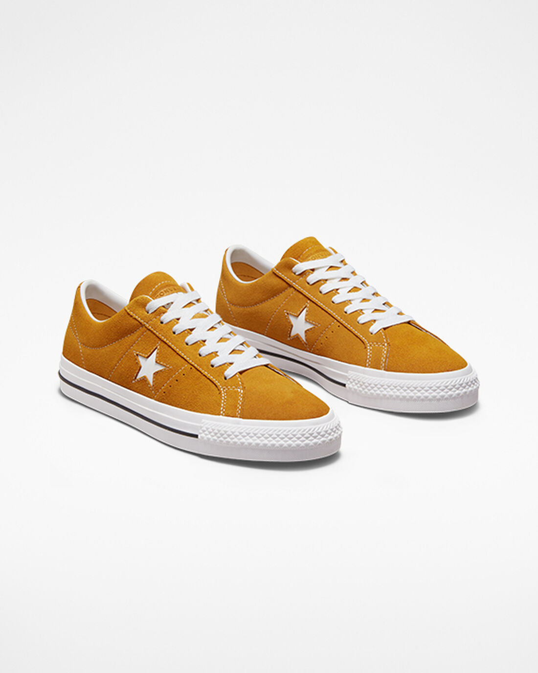 Converse One Star Pro Skateskor Dam Guld Orange/Vita/Svarta | Sverige-92713