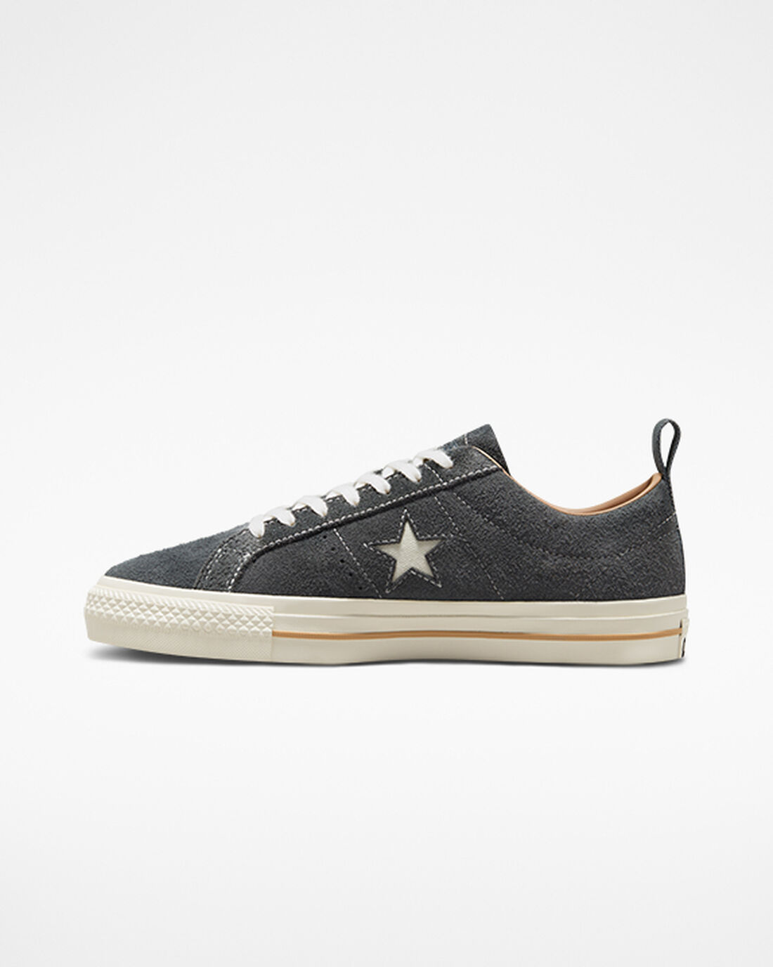 Converse One Star Pro Vintage Suede Skateskor Herr Grå/Bruna | Sverige-06753