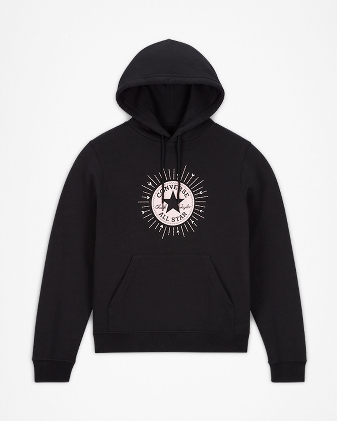 Converse Radiating Love Graphic Pullover Hoodie Dam Svarta | Sverige-56230