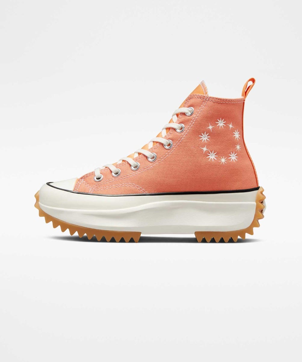 Converse Run Star Hike Höga Sneakers Dam Orange | Sverige-91754