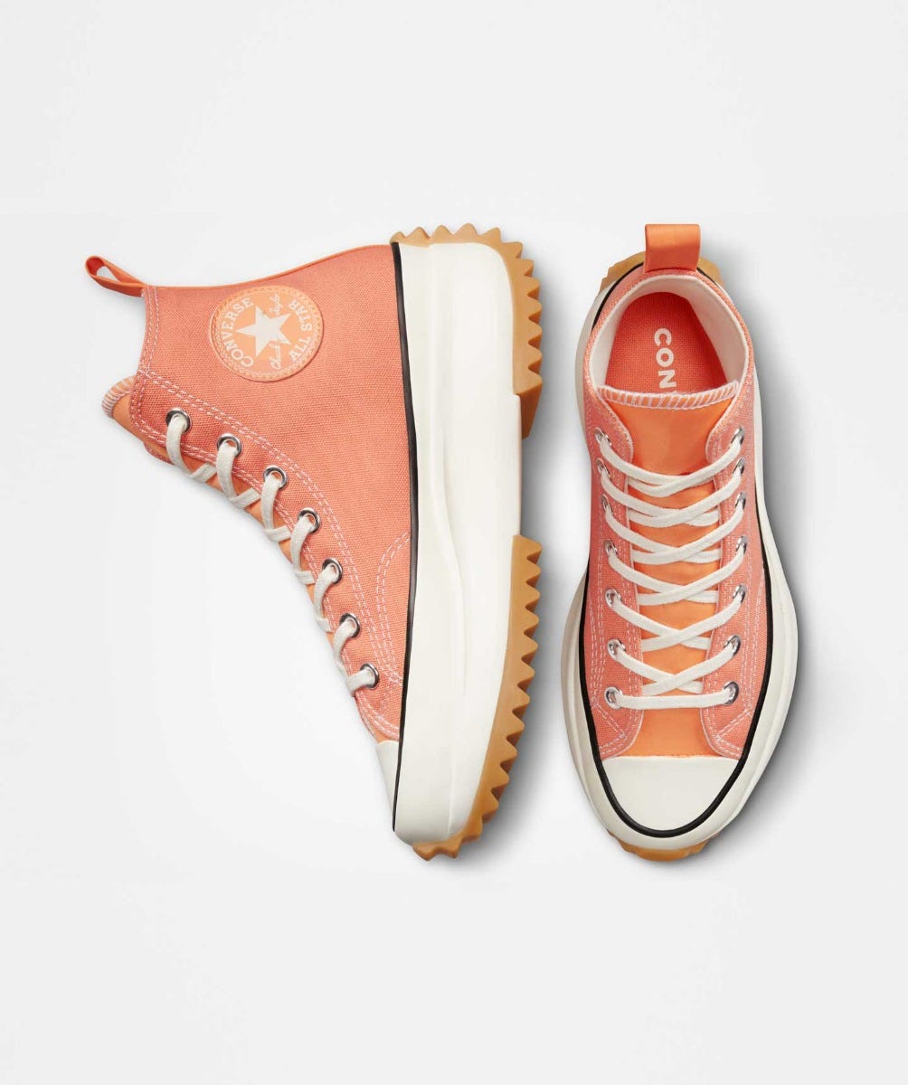 Converse Run Star Hike Höga Sneakers Dam Orange | Sverige-91754