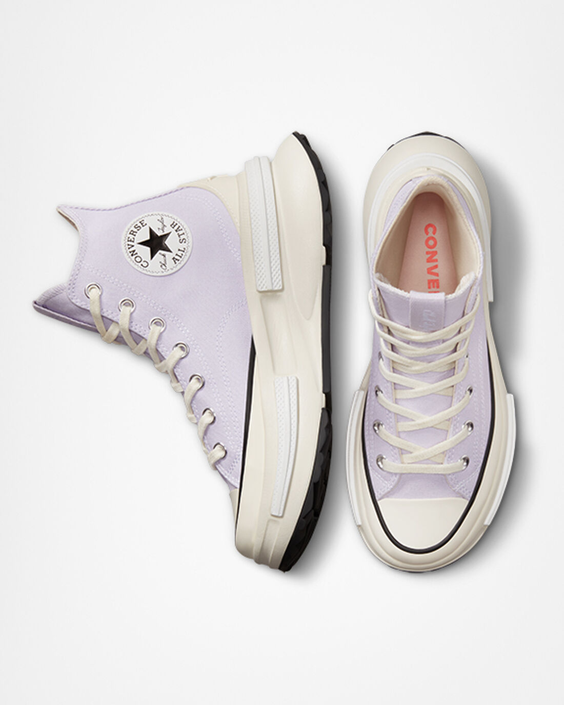 Converse Run Star Legacy CX Höga Sneakers Dam Lila/Svarta | Sverige-97086