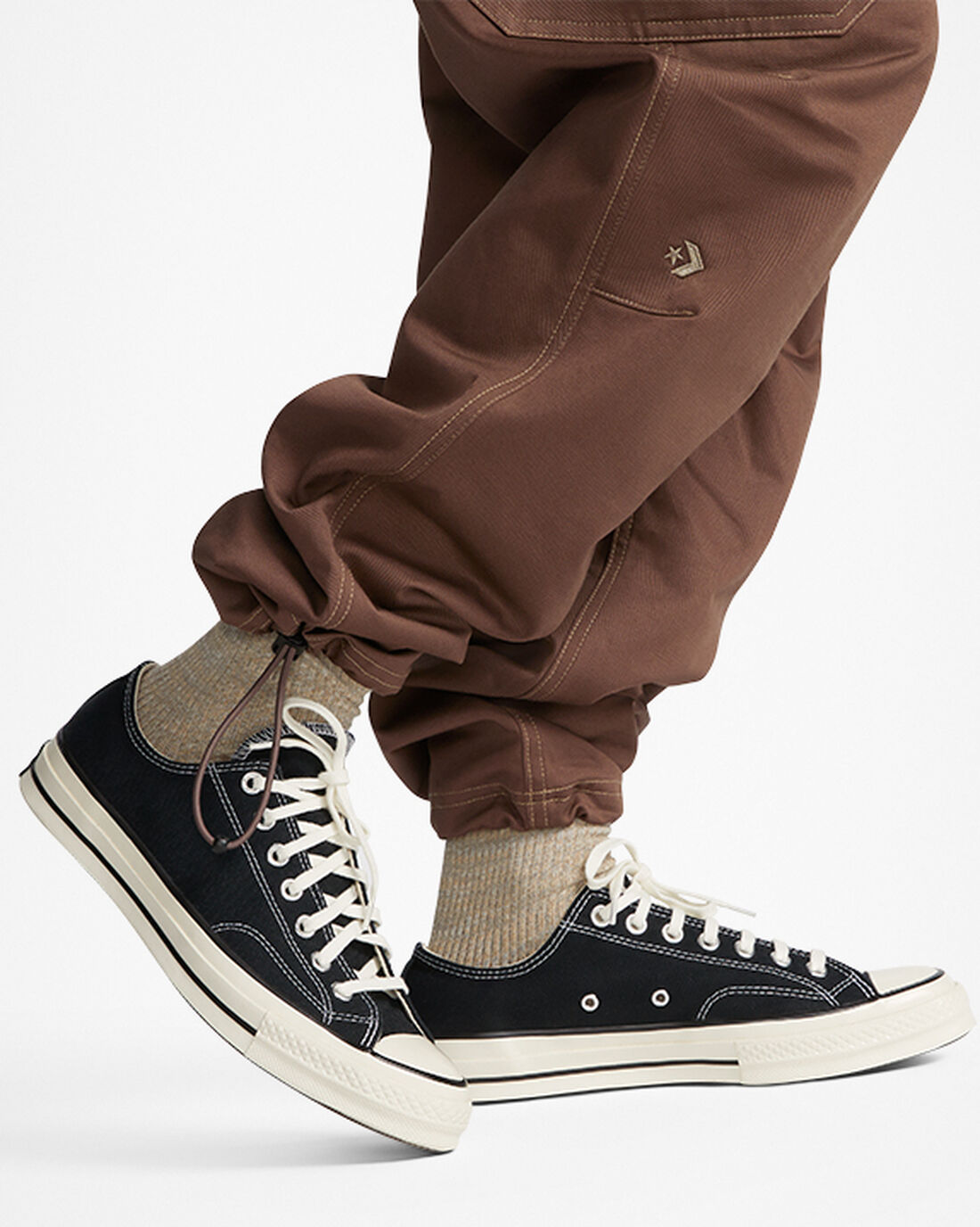 Converse Star Chevron Cargo Byxor Herr Bruna | Sverige-07426