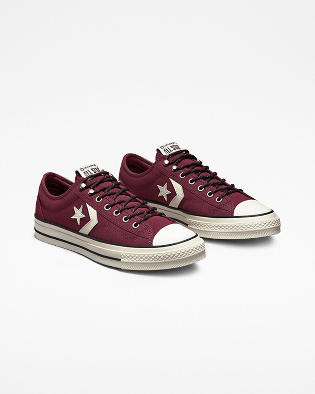 Converse Star Player 76 Retro Hike Sneakers Dam MörkBurgundy/Svarta | Sverige-31874