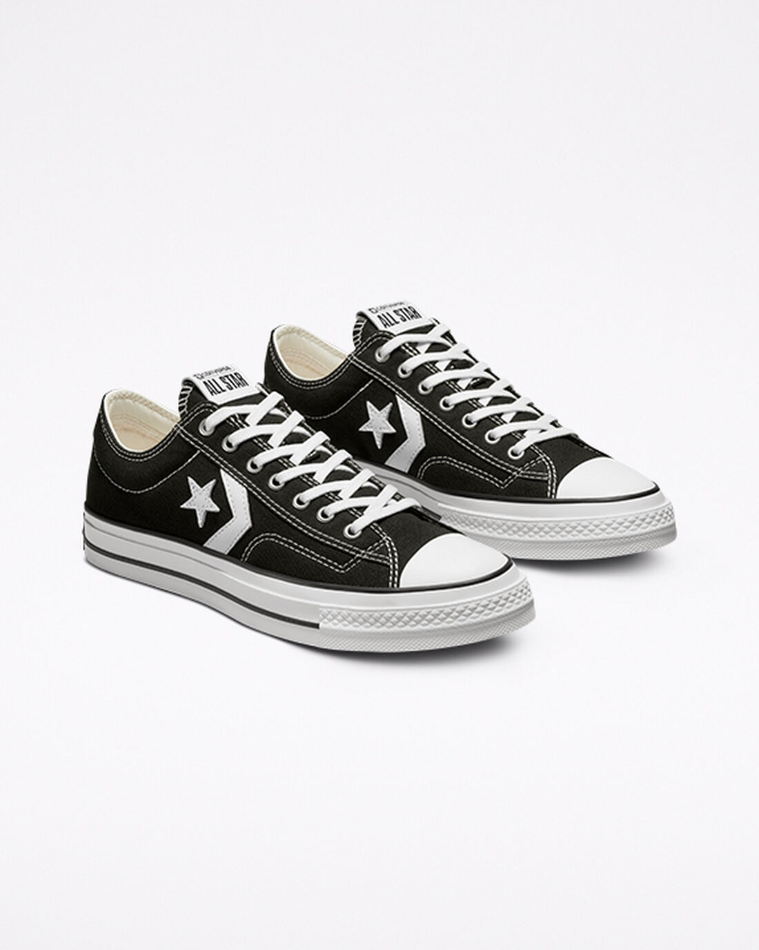 Converse Star Player 76 Sneakers Dam Svarta/Vita/Svarta | Sverige-47095