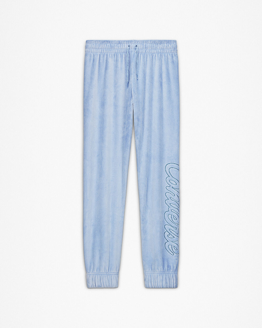 Converse Velour Jogger Byxor Tjej Blå | Sverige-97106