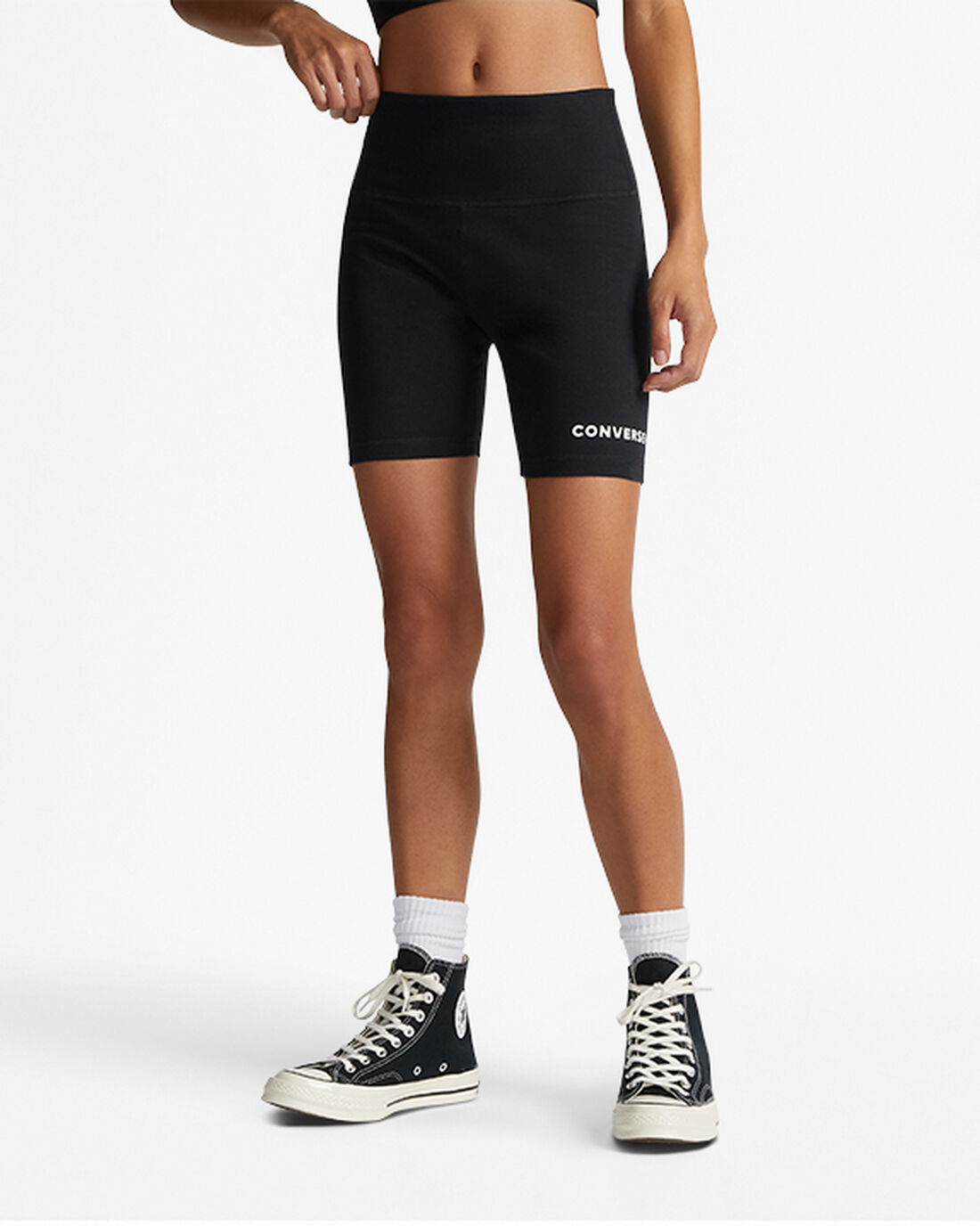 Converse Wordmark Bike Korta Shorts Dam Svarta | Sverige-09537