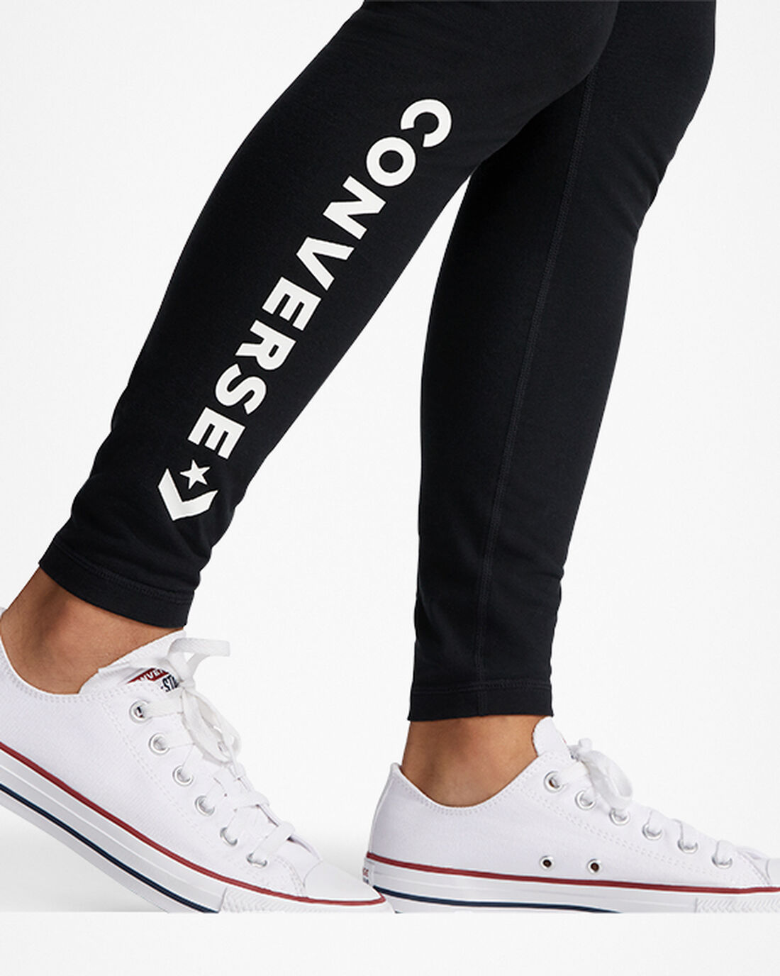 Converse Wordmark Legging Byxor Dam Svarta | Sverige-26193