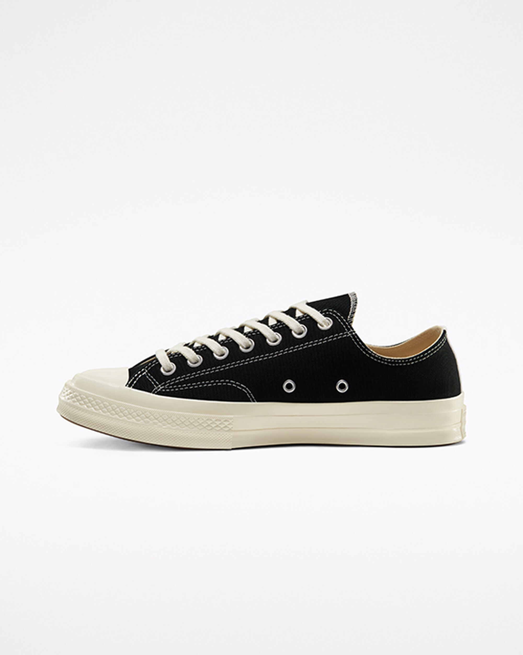 Converse x Comme des Garçons PLAY Chuck 70 Sneakers Herr Svarta/Vita/Röda | Sverige-21489