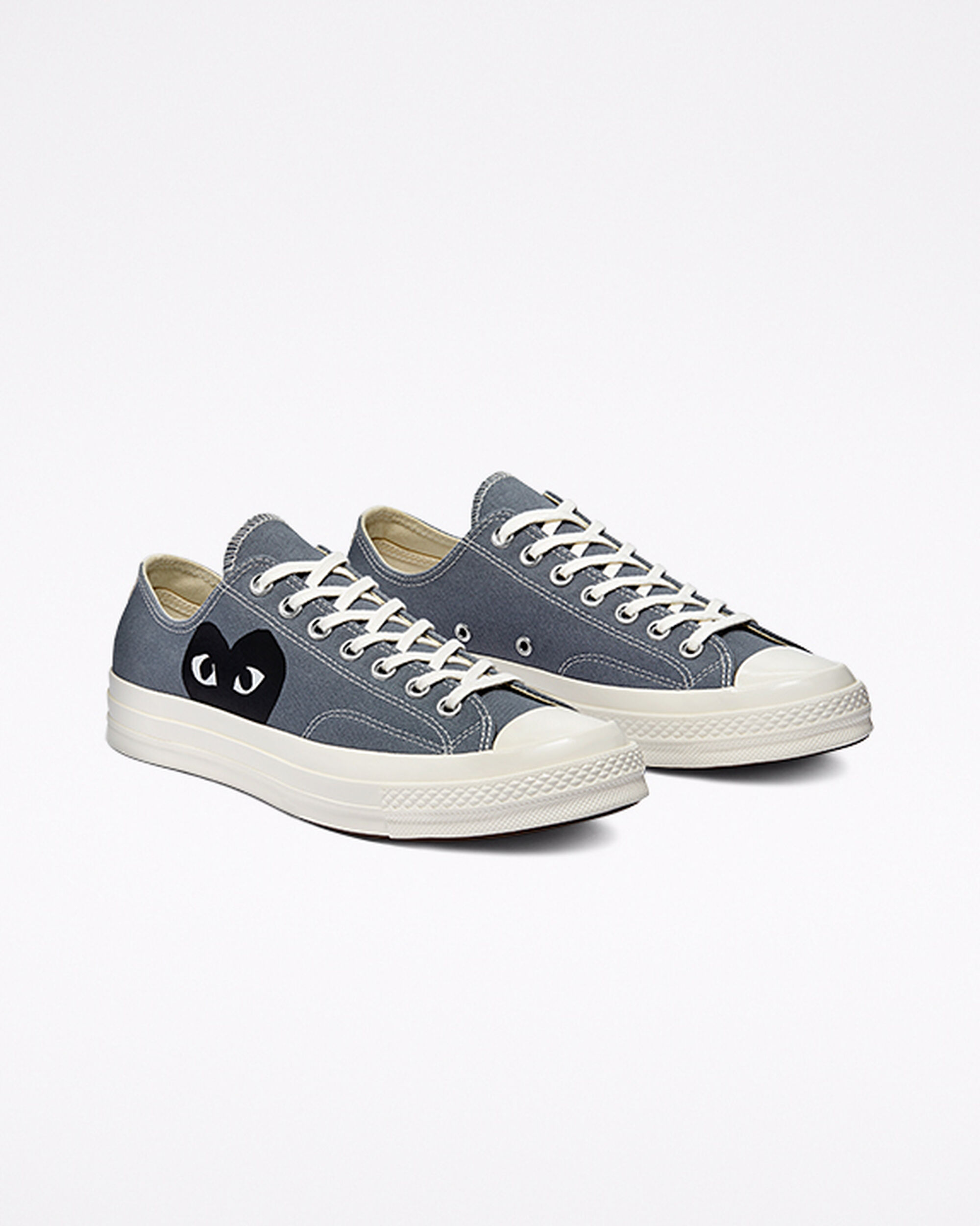 Converse x Comme des Garçons PLAY Chuck 70 Sneakers Herr Grå/Svarta | Sverige-57986