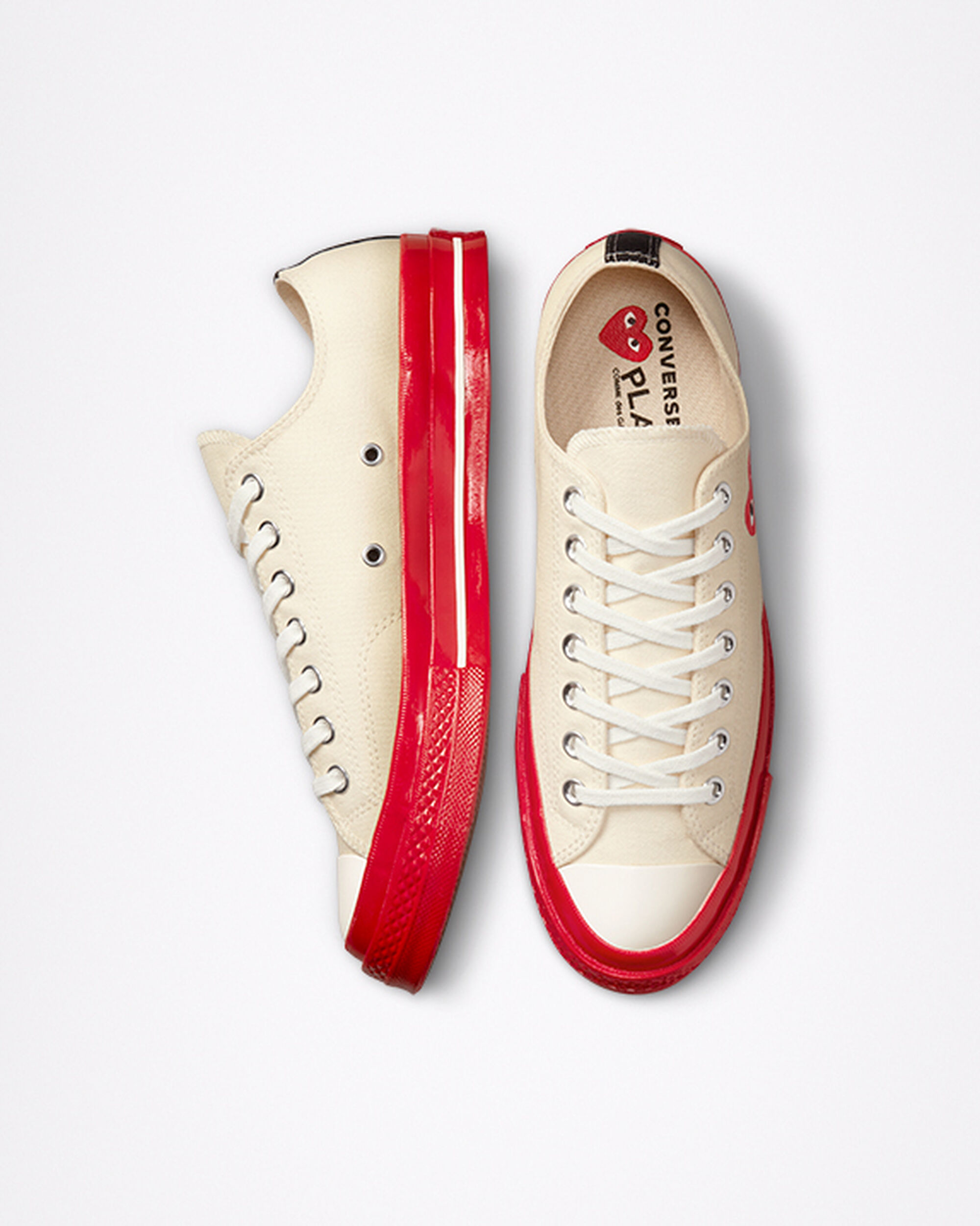 Converse x Comme des Garçons PLAY Chuck 70 Sneakers Dam Röda | Sverige-96401