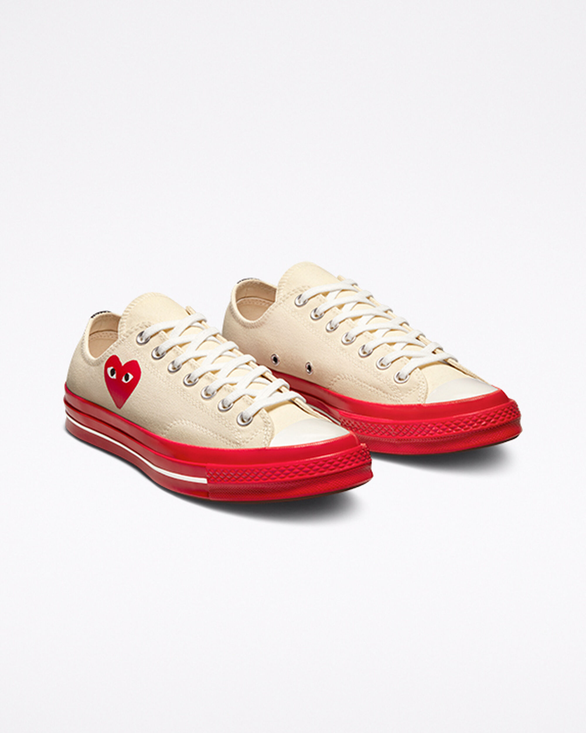 Converse x Comme des Garçons PLAY Chuck 70 Sneakers Dam Röda | Sverige-96401