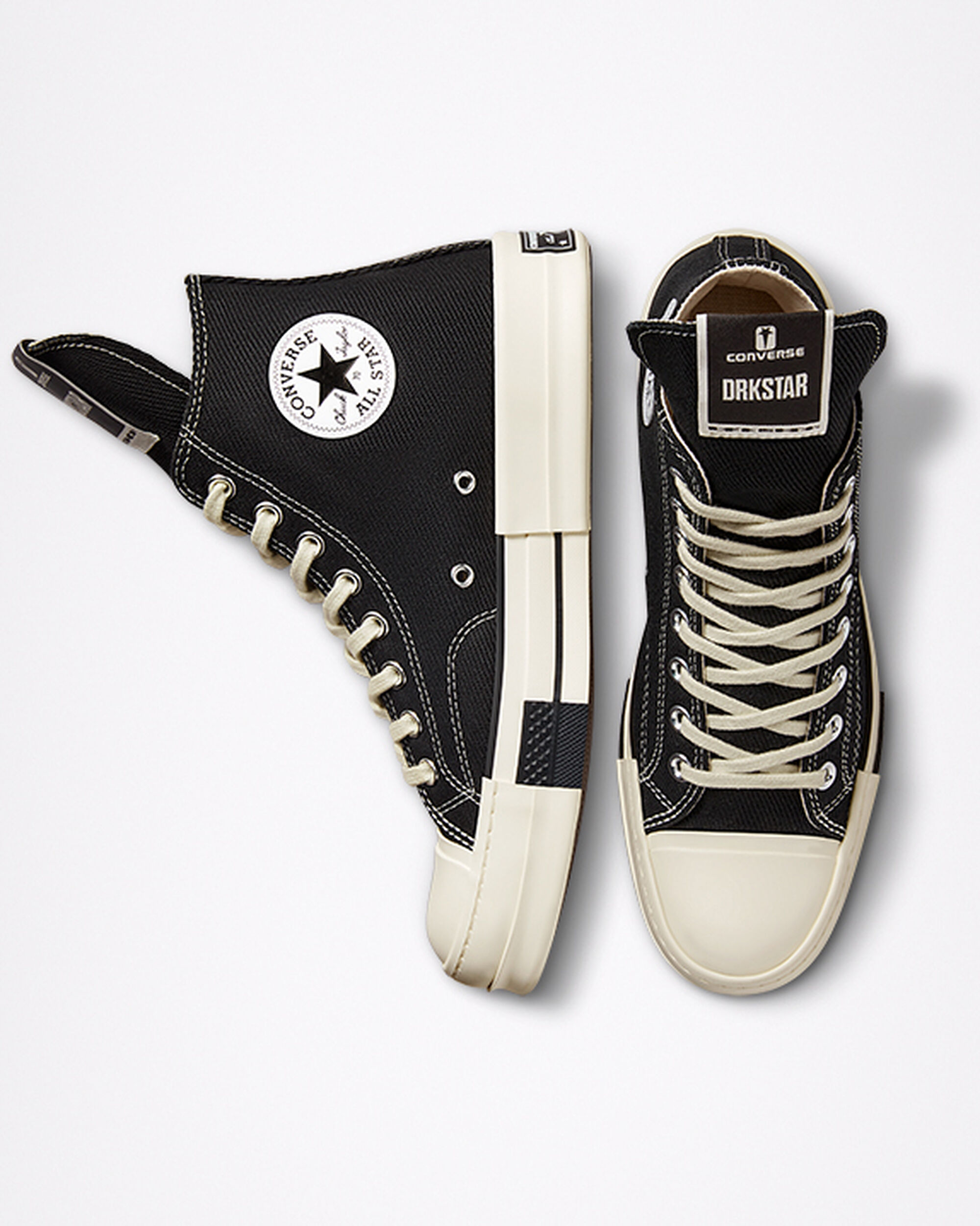 Converse x DRKSHDW DRKSTAR Chuck 70 Höga Sneakers Dam Svarta | Sverige-89057