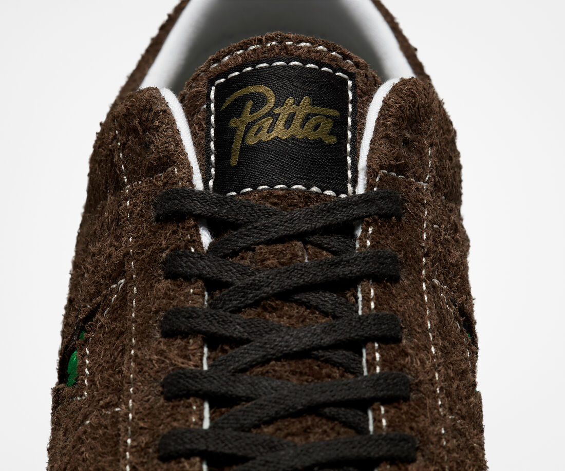 Converse x Patta Four-Leaf Clover One Star Pro Sneakers Dam Olivgröna/Vita | Sverige-67934